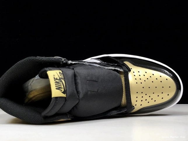 Toe Air Jordan 861428-007 Glod High 1 Retro 0810
